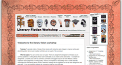 Desktop Screenshot of literaryfictionworkshop.com